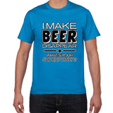 I Make Beer Disappear funny t shirt men What's Your Superpower Drinker streetwear Tee Shirt men Cotton Tee shirt homme harajuku