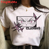 Hot Japanese Anime Demon Slayer Graphic Tees Men Harajuku Cartoon Streetwear Kimetsu No Yaiba Funny T Shirt Unisex T-shirt Male