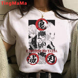 Hot Japanese Anime Demon Slayer Graphic Tees Men Harajuku Cartoon Streetwear Kimetsu No Yaiba Funny T Shirt Unisex T-shirt Male