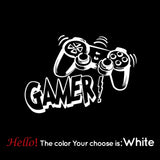 Entertainment Gamer Vinyl Wall Sticker Game Room For Kids Room Decoration Wall Murals Boys Bedroom Decor Gaming Poster Wallpaper